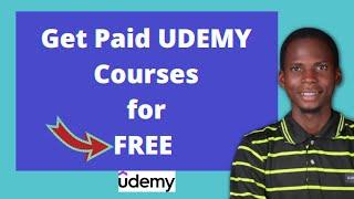 How to Get Paid UDEMY Courses for FREE! (2021//Latest method)