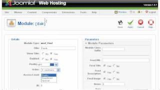 How to add an RSS feed module in Joomla | Tutorial