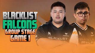 BLACKLIST vs FALCONS  GAME 1 - WATCH PARTY WITH KUKU, ARMEL, PALOS, JWL, YOWE, and KYLE