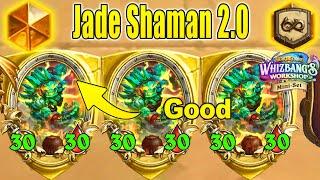 30/30 NEW Jade Shaman 2.0 Deck You Will Love To Play At Whizbang's Workshop Mini-Set | Hearthstone