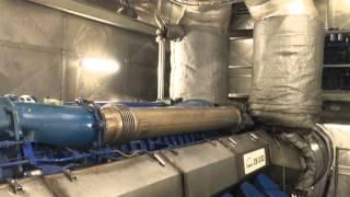 High Speed Ferry Cat Express 1 Engine room Largest Diesel Powered Catamaran in the world!