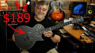 How can they do this for UNDER $200?!?  The Fesley FLP350 Electric Guitar