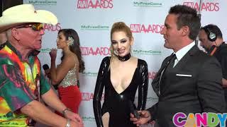 Max Hardcore & Ivy Jones on the 2018 AVN Red Carpet