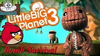 Little Big Planet 3 Angry Birds Bomb Survival