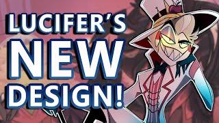 Lucifer Morningstar's New Design! Hazbin Hotel News Update!