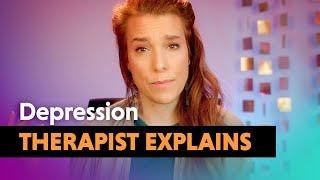 Are YOU Depressed? — Real Therapist Explains!