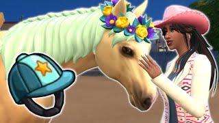 What happens when you max out the horse riding skill? // Sims 4 horse riding