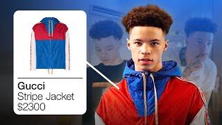 LIL MOSEY OUTFITS IN BLUEBERRY FAYGO / BURBERRY HEADBAND / NOTICED