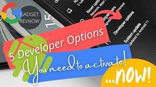 5 Android 'Developer Options' You Need To Activate... Now?!