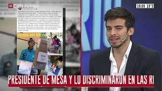 La historia detrás de Braian, el presidente de mesa discriminado