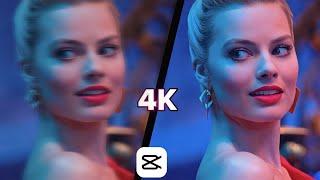 How To Convert Normal Video To 4K Ultra HD | CapCut 4K Quality Tutorial  2023 |