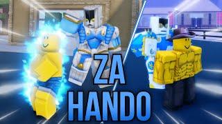 Using The Hand In Different Roblox JoJo Games
