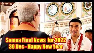 Fri 30 Dec Samoa Final News for 2022