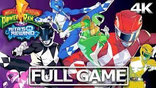 POWER RANGERS RITA'S REWIND Full Gameplay Walkthrough / No Commentary【FULL GAME】4K 60FPS Ultra HD