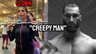 "Creepy man at the gym"