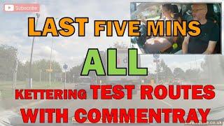 Last five minutes of ALL KETTERING Driving Test Routes (Also see the first five mins video)