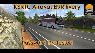 KSRTC Airavat B9R livery|Volvo B9R updated|Password Protected|@BUSSIMULATIONGAMING|@IBSGaming