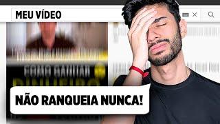 [ RESOLVIDO ] O Que Fazer se Seu Vídeo NÃO APARECE NA PRIMEIRA PÁGINA DO YOUTUBE ?