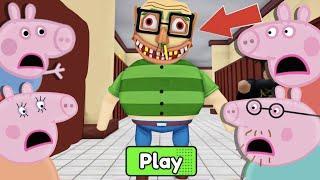 Peppa Pig ESCAPE BIO TEACHER in Roblox