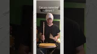 Can you #rudiments #drums #learntodrum #drummer #drumming #learntoplaydrums #practicepad #fyp