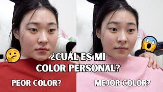 ME HACEN EL ESTUDIO DE MI COLOR PERSONAL EN COREA | RESTULADOS INESPERADOS