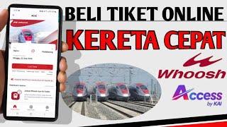 Cara Beli Tiket Online Kereta Cepat Whoosh 2024 | Jakarta - Bandung