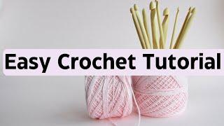Crochet Washcloth Pattern (Easy)