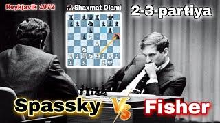 Boris Spassky vs Robert James Fisher | Rekyavky 1972 2-3- partiya | @shoxvamotshorts