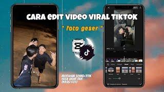 cara edit video foto geser viral tiktok terbaru|| capcut tutorial