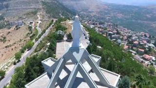 سيدة الحصن إهدن لبنان .  Our Lady of Fortress