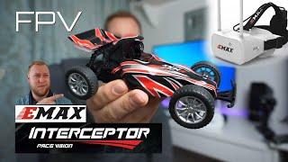 EMAX Interceptor 1/24 2.4G RWD FPV RC Car with Goggles