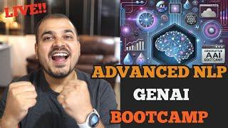 Live Advanced NLP Generative AI Bootcamp