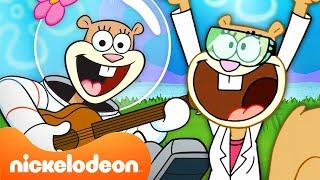 SpongeBob | 2024 seconden aan typische Sandy-momenten ️ | Nickelodeon Nederlands