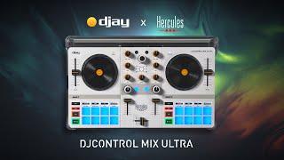 Hercules DJControl Mix Ultra -  Wireless Portable DJ Controller for djay