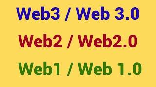 Web3 | Web2 | Web1