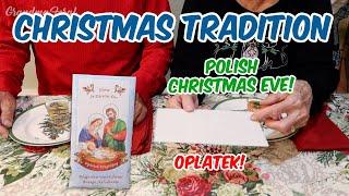 Polish Christmas Eve Tradition - OPLATEK - Oplatki Christmas Wafer Wigilia