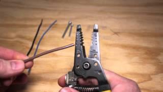 Klein Wire Stripping Tool | How To Use a Wire Stripping Tool | Best Electrician Tools