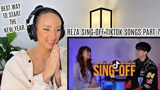 SING-OFF TIKTOK SONGS PART 7 "Purple Raincoat" vs Ghea Indrawari REACTION