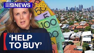 Government to help co-purchase with 40,000 new home buyers | 9 News Australia