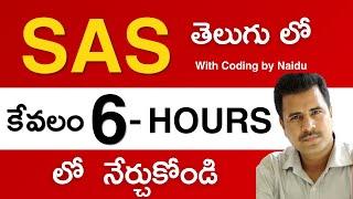 SAS Training in Telugu - Complete SAS Tutorial in 6 Hours