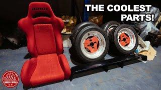 An Incredible Stash of Japanese Wheels And Seats