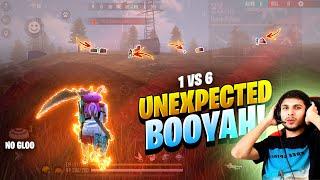 1 vs 6  Unexpected Booyah  ? @NonstopGaming_ - Garena Free Fire