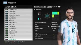 Selección de Argentina (COPA AMERICA) - PES 2021 | PES Dream Patch