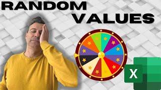 3 Ways to Create Random Values in Excel (including no repeats, Numbers & Names)