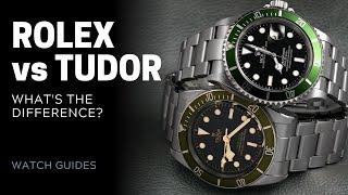 Rolex vs Tudor Watches: What's the Difference? | SwissWatchExpo [Rolex Watches]