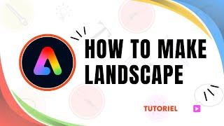 How to change to landscape in Adobe Express