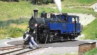 Furka Cogwheel Steam Railway (HD)