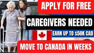 Caregiver jobs in Canada with free visa sponsorship in 2023- home support worker pilot canada