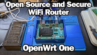 Open Source and Secure WiFi Router - OpenWrt One