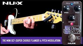 NuX Mini SCF Chorus, Flanger, Pitch Modulation